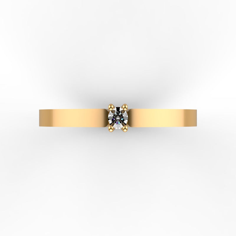 Simetry Gold Ring