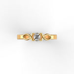 Dazzling Luxury Gold Ring