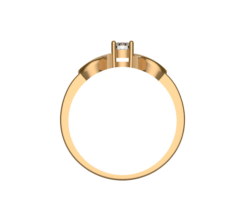 Dazzling Luxury Gold Ring